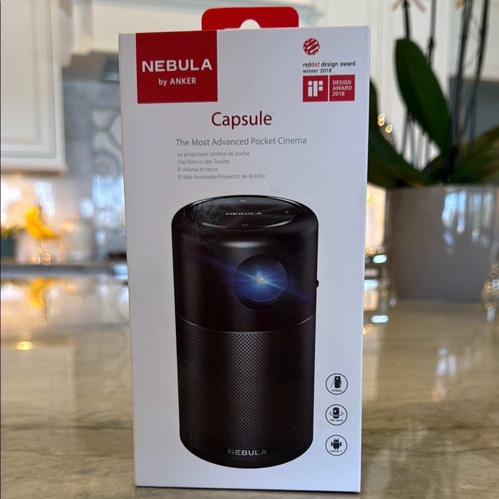 Nebula Capsule Portable Projector